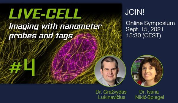 Join abberior's online symposium on super-resolution live-cell microscopy