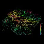 3D MINFLUX image of Vimentin, stained by a mouse anti-Vimentin IgG1 primary antibody and abberior DNA-PAINT FLASH anti-mouse 660.