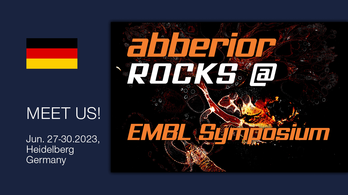 abberior rocks @ EMBL Symposium