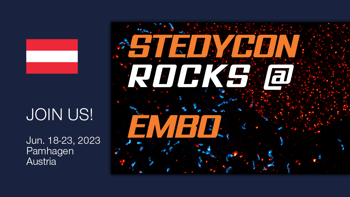 STEDYCON rocks @ EMBO