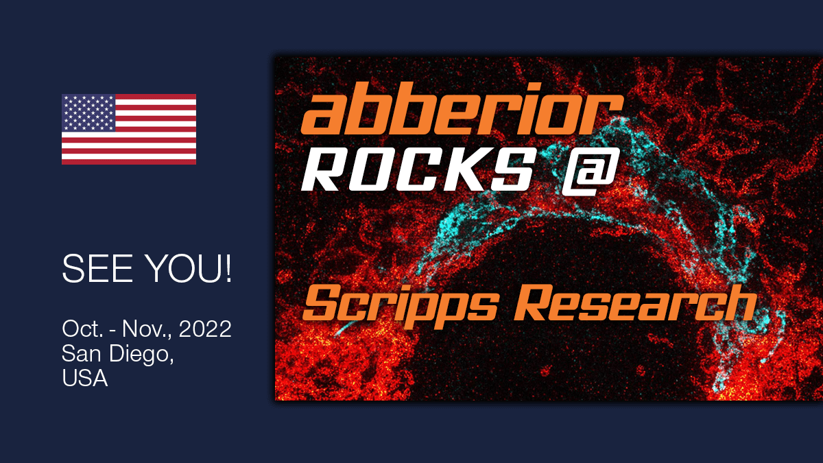 abberior rocks @ Scripps Research