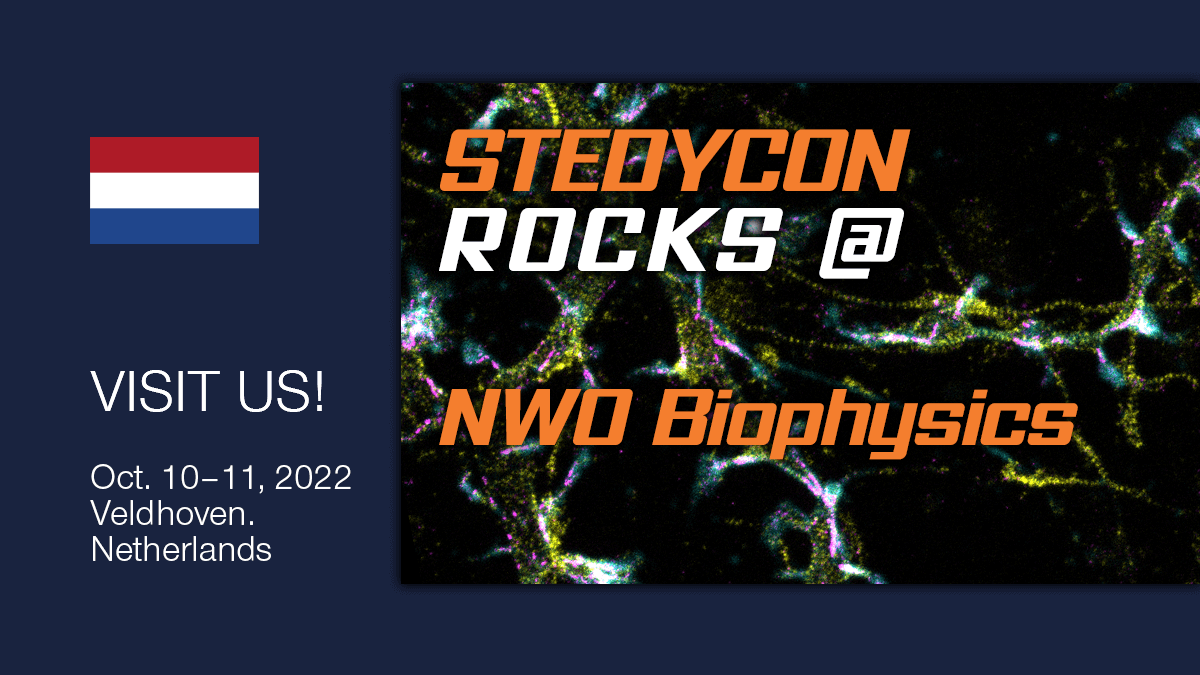 STEDYCON rocks @ NWO biophysics